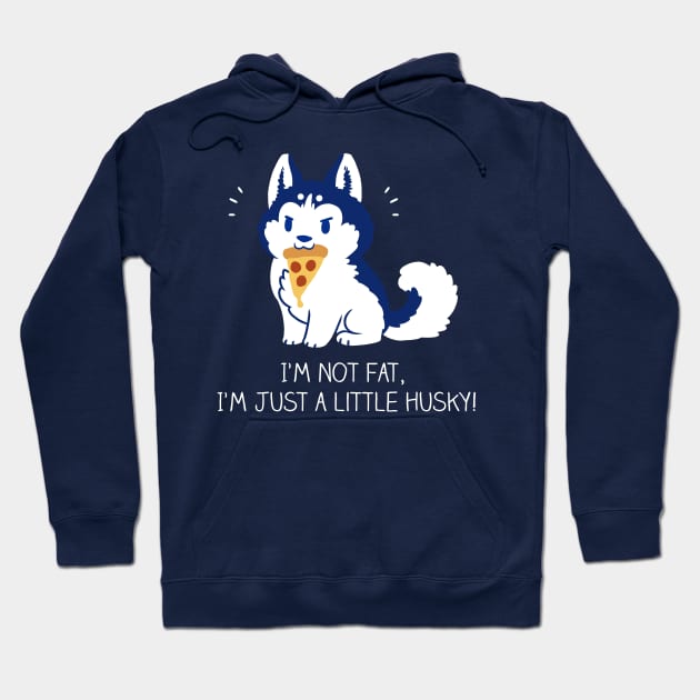 LITTLE HUSKY Hoodie by CloudyStars